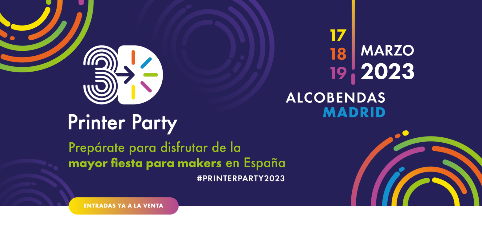 3D Printer Party 2023 Triwee fiesta maker Alcobendas